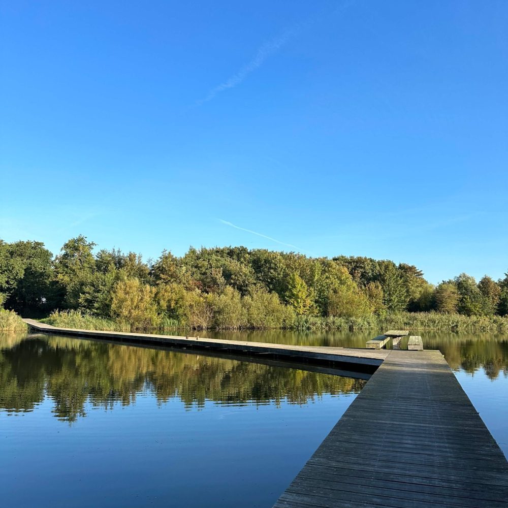 Pad over het water Lauwersoog