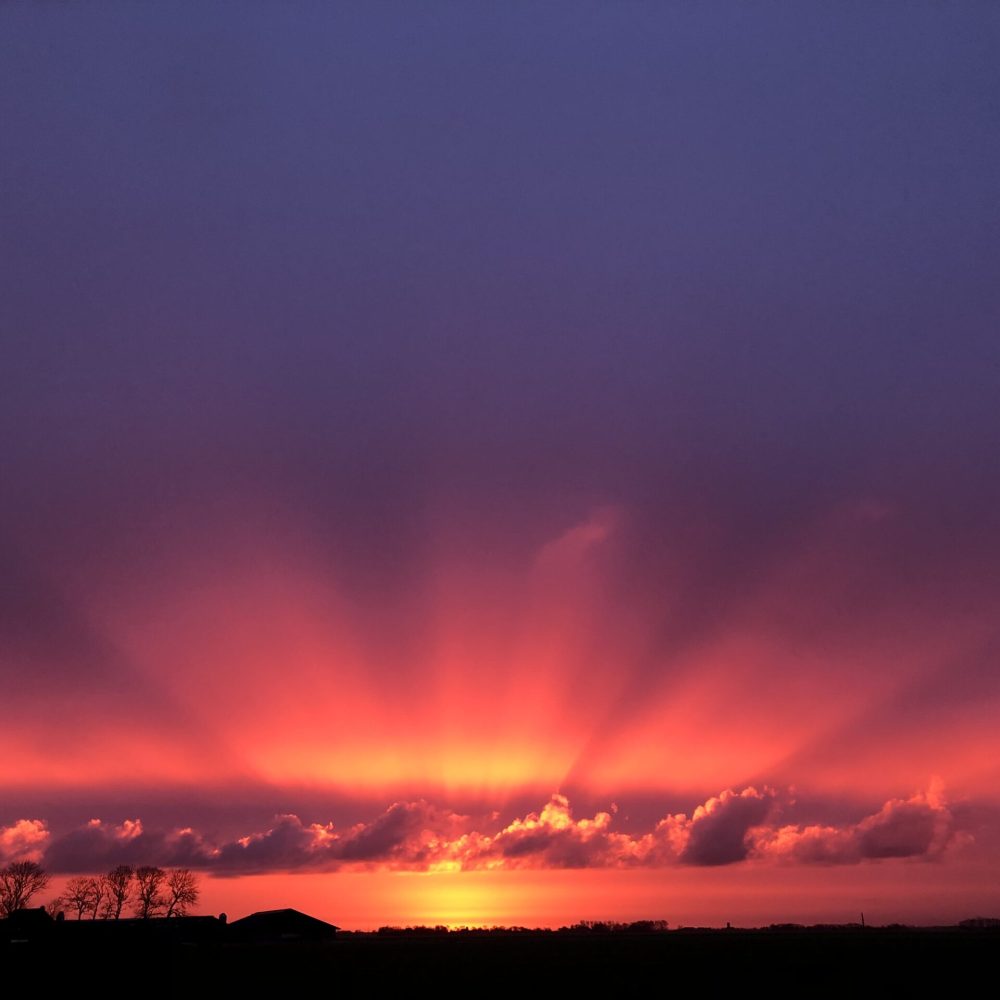 Zonsopkomst Lauwersoog